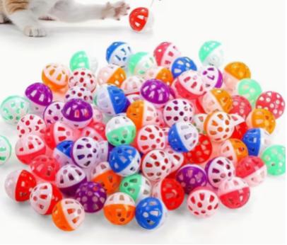 Bolas Interactivas para Gatos con Campanas x5
